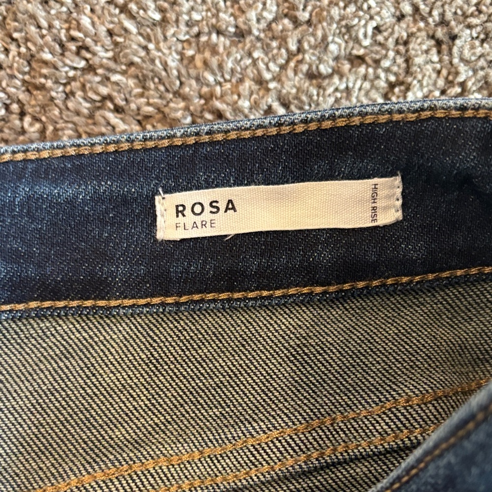 Dear John Dark Blue Flare Jeans - Picture 3 of 5